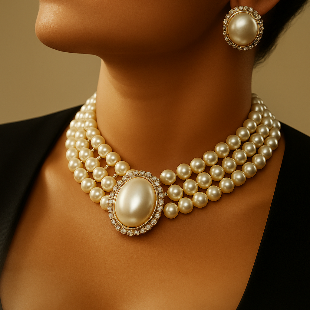 Artificial Pearl Necklace