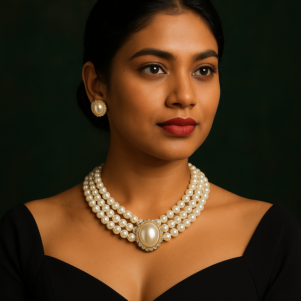 Artificial Pearl Necklace